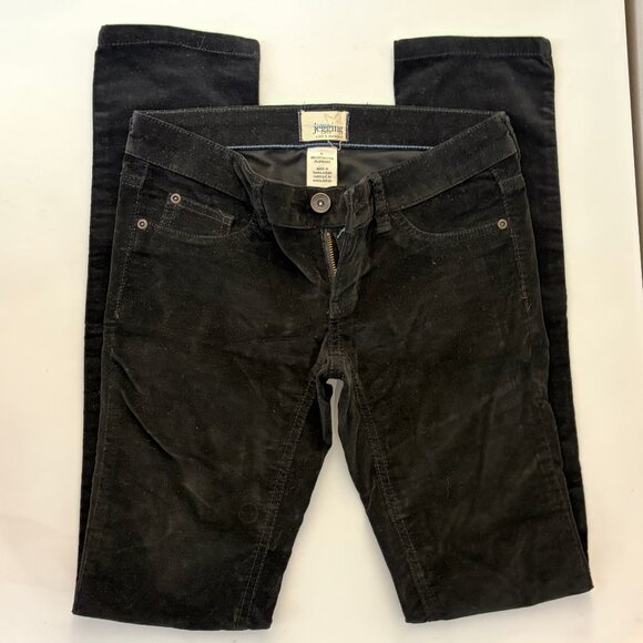 Garage Jeggings black corduroy pants size 0 - Picture 6 of 6